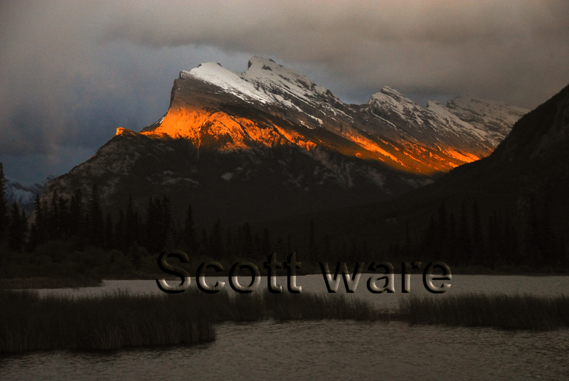 Mt Rundle, Vermillion Lakes