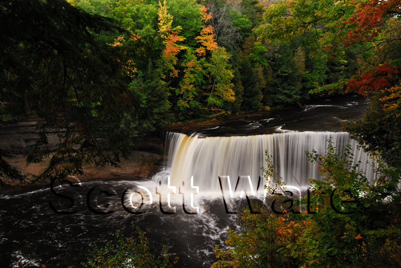 Upper Falls, view from the Trail