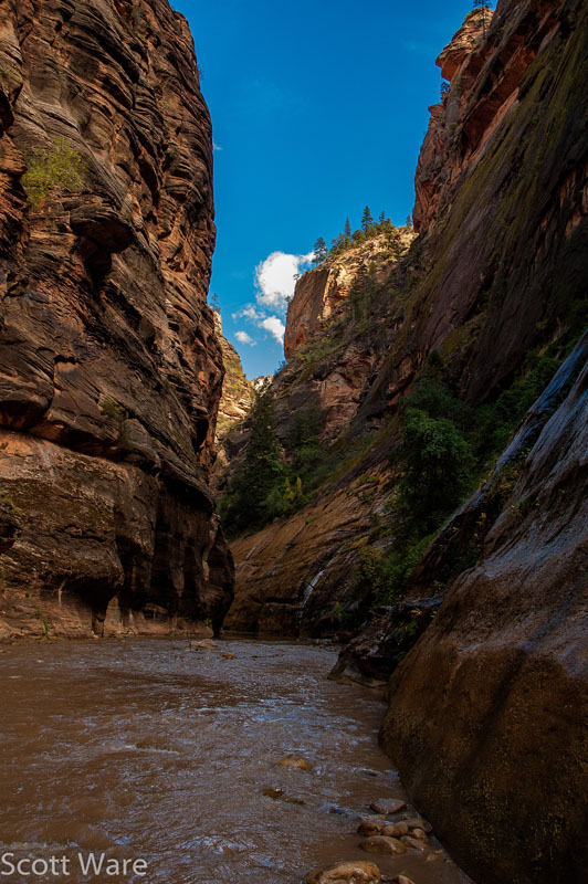 Entrance to the Narrows